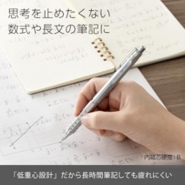 Pentel Orenz AT Mechanical Pencil 0.5mm Silver with leads and eraser PP2005-ZMPTP limited edition