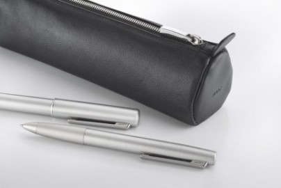 Lamy A404 Leather Case Black Round
