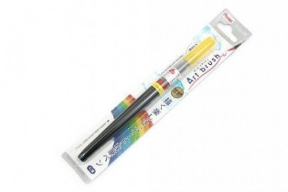 Pentel Art Brush Pen - Yellow  GFL105