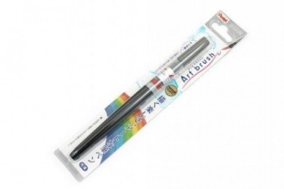 Pentel Art Brush Pen - Gray  GFL137