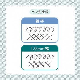 Sailor Hocoro Double Dip Pen - White - Fine & 1.0 nibs 12-0220-010