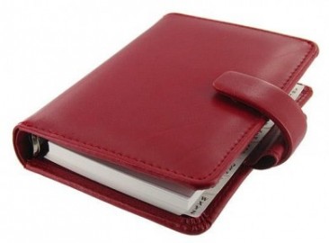 Filofax Organiser Personal Metropol red 026910