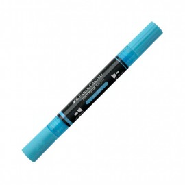 Faber Castell Black Edition Shake and Paint Acrylic Markers Ice Blue 185948