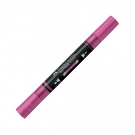 Faber Castell Black Edition Shake and Paint Acrylic Markers Mettalic Pink 185990