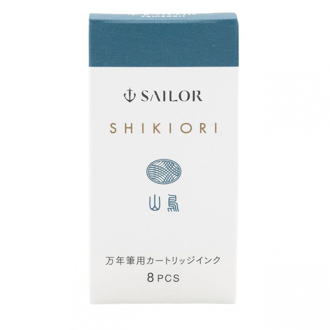 Sailor cartridges Shikiori 8pcs Yamadori 13-0400-207