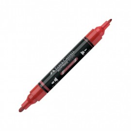 Faber Castell Black Edition Shake and Paint Acrylic Markers Mettalic Red 185996