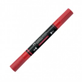 Faber Castell Black Edition Shake and Paint Acrylic Markers Strawberry Red 185918