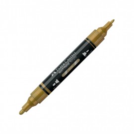 Faber Castell Black Edition Shake and Paint Acrylic Markers Gold 185950