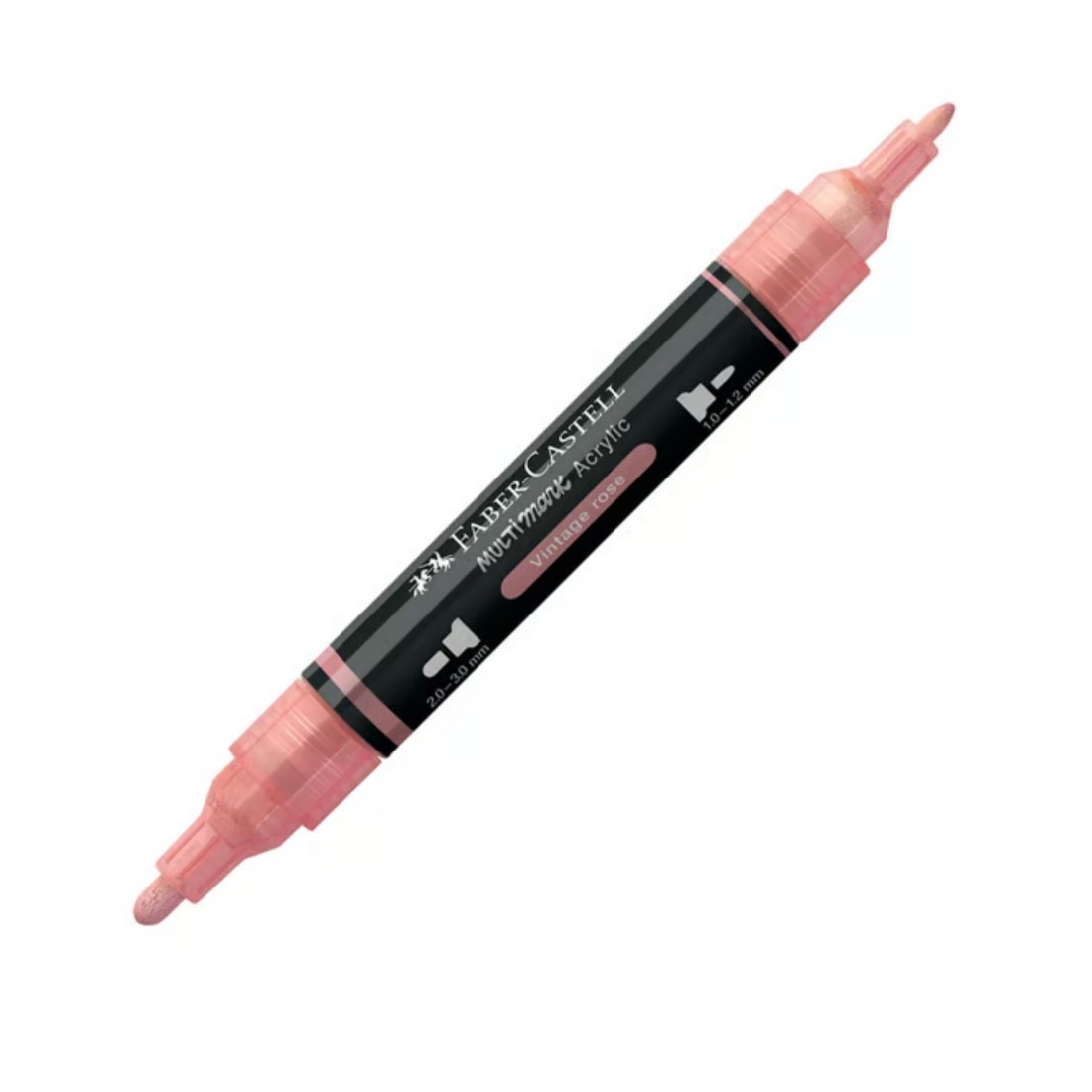 Faber Castell Black Edition Shake and Paint Acrylic Markers Vintage Rose 185904