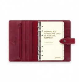 Filofax Organiser Personal Lockwood Burgundy 021704