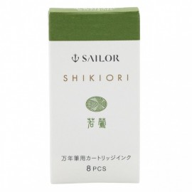 Sailor cartridges Shikiori 8pcs Wakauguisu 13-0400-211