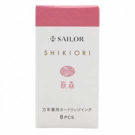 Sailor cartridges Shikiori 8pcs Sakuramori 13-0400-212