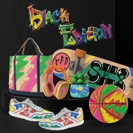 Faber Castell Black Edition Shake and Paint Acrylic Markers Indigo 185947