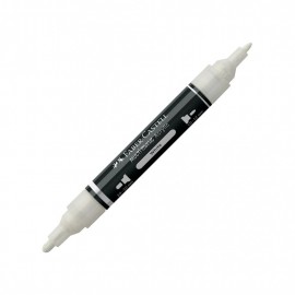 Faber Castell Black Edition Shake and Paint Acrylic Markers White 185901