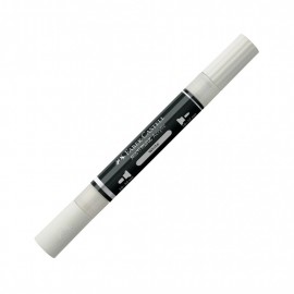 Faber Castell Black Edition Shake and Paint Acrylic Markers White 185901
