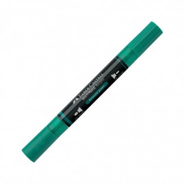 Faber Castell Black Edition Shake and Paint Acrylic Markers Emerald Green 18595