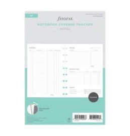 REFILL A5 EXPENSE TRACKER NOTEBOOK 132861 FILOFAX FX