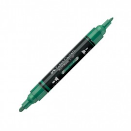 Faber Castell Black Edition Shake and Paint Acrylic Markers Mettalic Green 185995