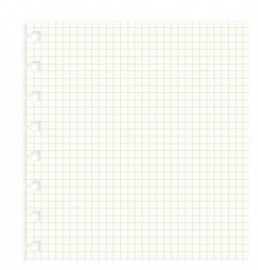 REFILLABLE NOTEBOOK A4 SQUARED 162905 FILOFAX FX.