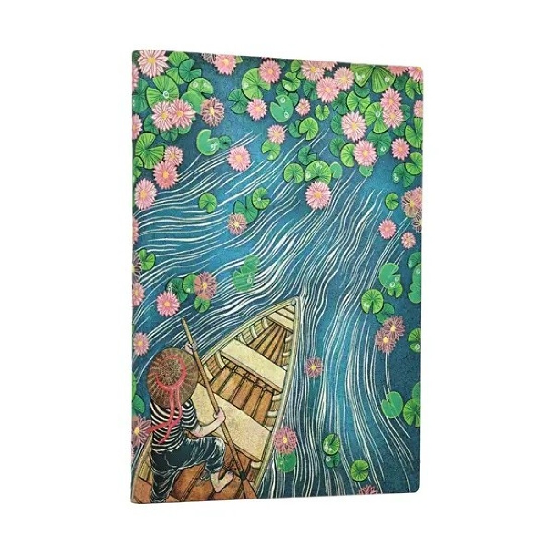 Paperblanks Notebook  Lotus River Midi Lined