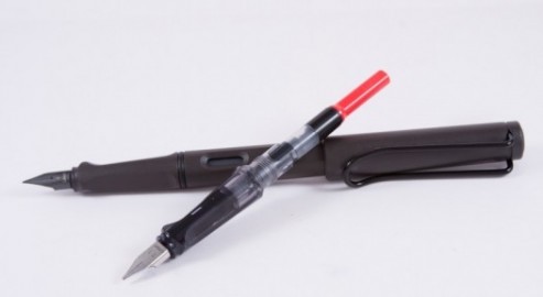 Lamy Safari Umbra Fountain pen 017