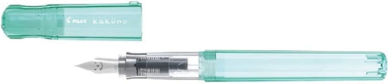 Pilot Kakuno Fountain Pen transparent Green FKA-1SR-KBOG