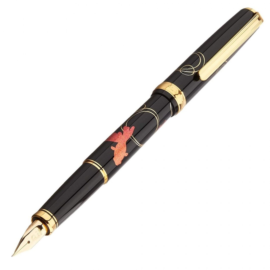 Platinum Vicoh Kanazawa 24, Gold Fish PTL-20000H 18K  Fountain pen