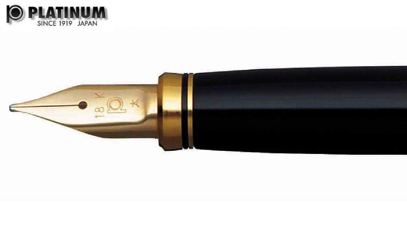 Platinum Vicoh Kanazawa 24, Gold Fish PTL-20000H 18K Fountain pen