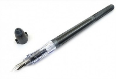 Pilot Calligraphy pen, Transparent Black, P-FP60R-TBEF