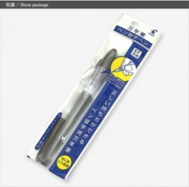 Pilot Calligraphy pen, Transparent Black, P-FP60R-TBEF