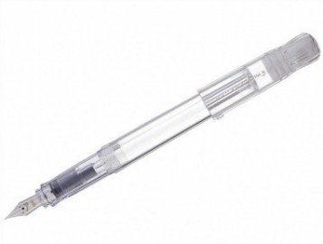 Pilot Kakuno Fountain Pen transparent clear FKA-1SR-NC