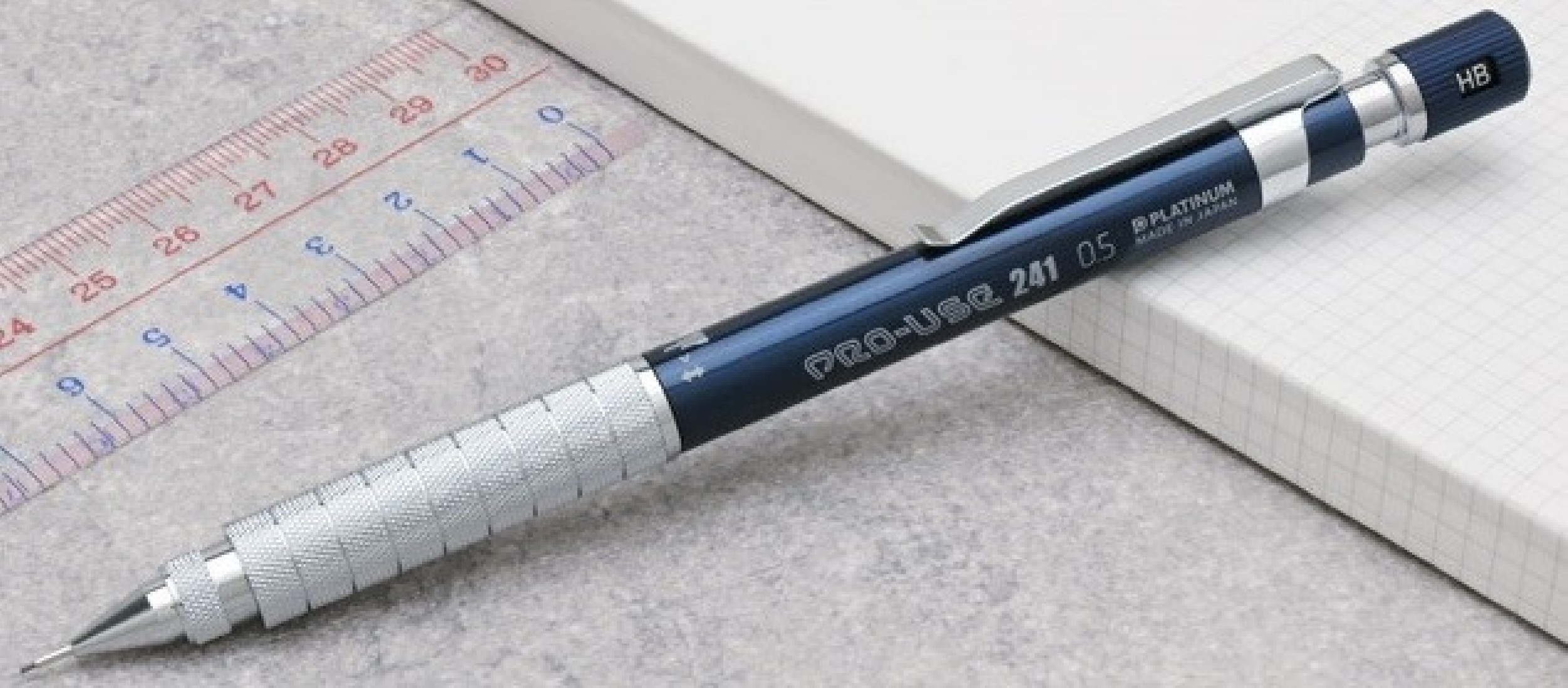 Platinum mechanical pencil 0,5mm Pro-Use 241 blue MSDD-2500B
