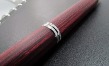 Pilot Capless (Vanishing point) Wooden Red Birch,  FC-2500RR-DR Fountain Pen