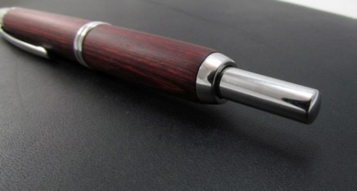 Pilot Capless (Vanishing point) Wooden Red Birch,  FC-2500RR-DR Fountain Pen
