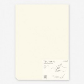 Midori MD Paper Pad (A4) Blank, 15236006, H297×W210×D10mm, 90 sheets