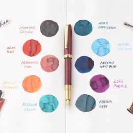 Laban Greek Mythology Apollo Orange Ink 50ml Ink Bottle