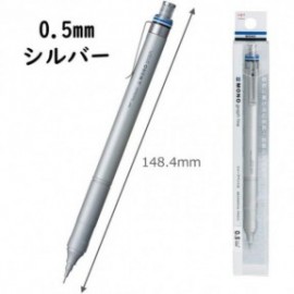 Tombow Mono Graph Fine Mechanical Pencil 0.5mm, silver  DPA-112A