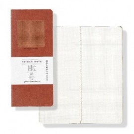 Yamamoto notebook Ro-biki basic style 2mm Squared  91×210 mm, 60 pages GA017