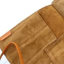 Pilot Pensamble Roll Pen Case for 5 Pens Brown  PSR5-01-BN