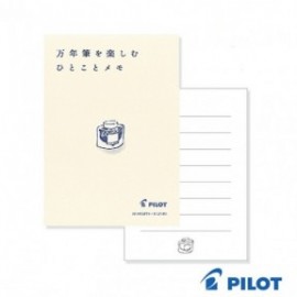 Pilot pen friendly notebook 7,5 x 10,5 cm, lined, 30 sheets, 8 lines, RP-M01