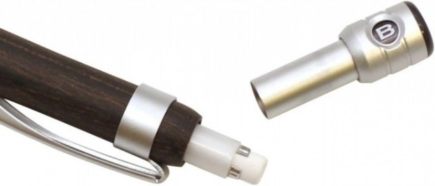 Pilot S20 mechanical pencil wood dark brown HPS-2SK-DBN