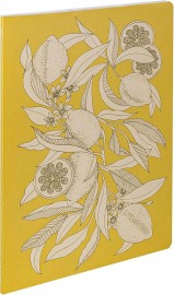 Clairefontaine Rhodia A4 21x 29,7cm notebook, Jardin des Sens, 96 pages, Ruled White 90gsm pages 116341