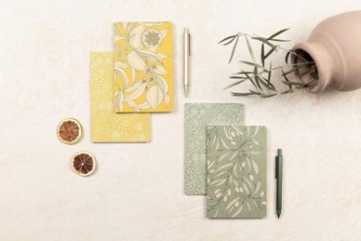 Clairefontaine Rhodia A6 11 x 17cm  notebook, Jardin des Sens, 64 pages, ruled, white paper 90gsm, 116337