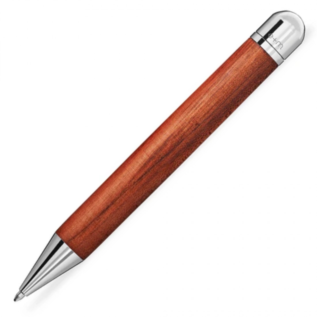 e+m Wood in Wood Ballpen Plum 011-62