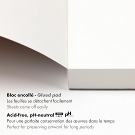 Clairefontaine A4 Aquapad  Cold Pressed 300gr 50sheets  975721C