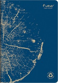 Clairefontaine Rhodia Forever notebook A4 21x29,7cm, 96pages, white lined 90gsm paper, 68466C