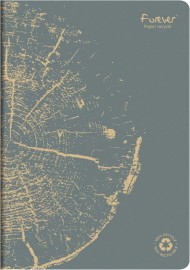 Clairefontaine Rhodia Forever notebook A4 21x29,7cm, 96pages, white lined 90gsm paper, 68466C