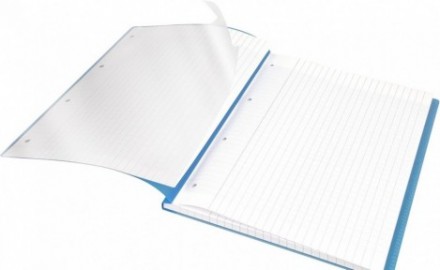 Clairefontaine Rhodia 4881C Koverbook Micro-Perforated, 4 Holes, 22.3 x 29.7 cm, 160 pages, Lined, 90gsm, 4881