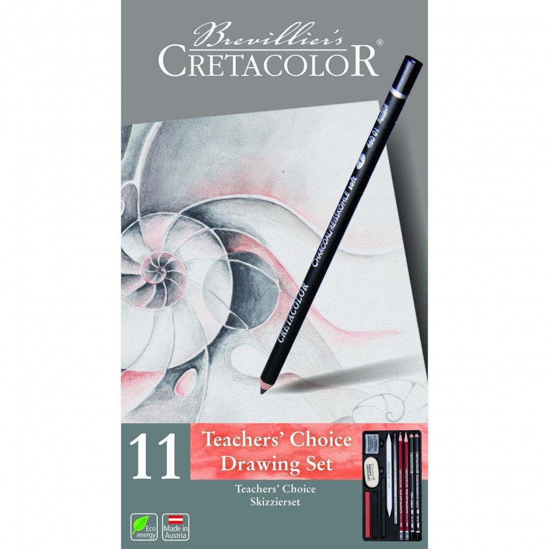 Cretacolor 11 Teachers Choise Drawing Set 400-33