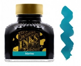 Diamine 80ml  Marine 069  Fountain pen ink bottle